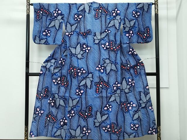 ■■■　サイズ　■■■ 身丈 148.5cm（肩から） 裄丈 66cm 袖丈 44.5cm　縫込み 3cm 袖幅 34.5cm 前幅 25.5cm 後幅 30.5cm 着物縫いこみ 内揚げ 0cm 裄 お袖側 約 0cm　身頃側 約 1.5...