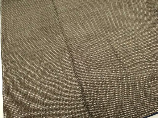 平和屋着物■男性 本場大島紬 格子柄 正絹 逸品 AAAO0875br