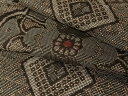 平和屋着物●本場大島紬 龍郷絣 正絹 逸品 AAAV7508zg