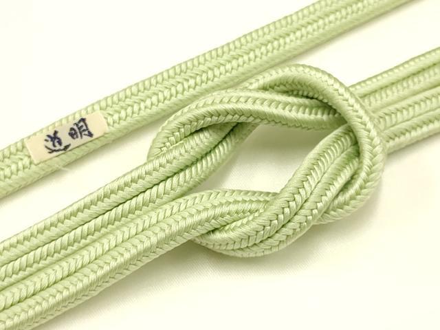 平和屋着物●極上　有職組紐道明　帯締め　冠組　夏虫色　宮内庁御用　国立博物館御用　東京芸術大学御..