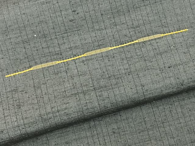平和屋着物■上質な紬 眼鏡織 正絹 逸品 BAAQ0263jr