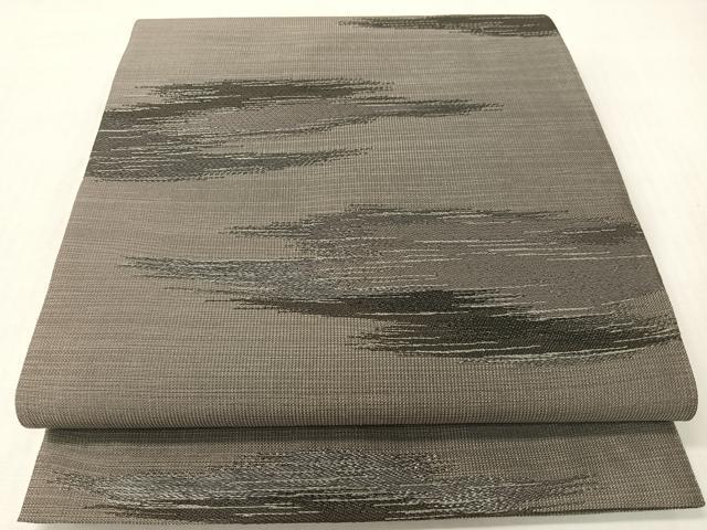 平和屋着物▽スリーシーズン　春夏秋　六通柄袋帯　霞文　正絹　逸品　未使用　CABG7782vp