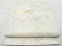平和屋着物◎西陣 六通柄袋帯 唐織 道長向かい鳥草花文 金銀糸 逸品 BAAJ6965sa