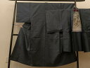 平和屋着物■男性 本場大島紬 アンサンブル 80亀甲 正絹 逸品 BAAM1376ui