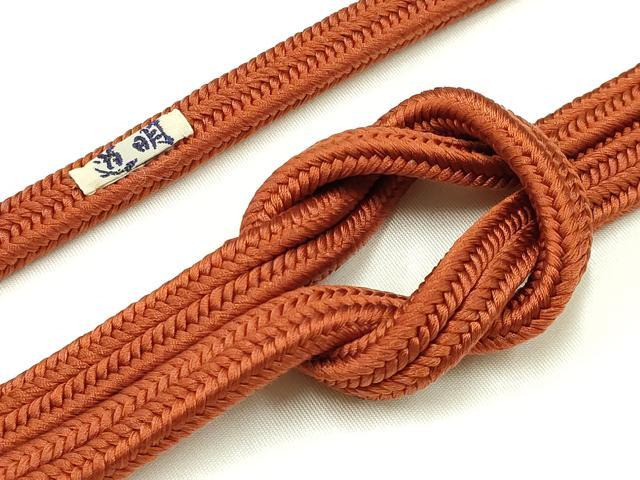 平和屋着物●極上有職組紐道明帯締め...