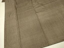 平和屋着物●男性 本場大島紬 格子 正絹 逸品 未使用 DAAV2743qp