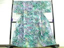 平和屋本店■極上 夏物 浴衣 草花文 暈し染め 綿 逸品 DZAA2182kh4