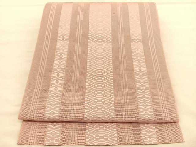 平和屋着物＊夏物　博多帯　八寸名古屋帯　献上　一斤染色　BAAU1716hv