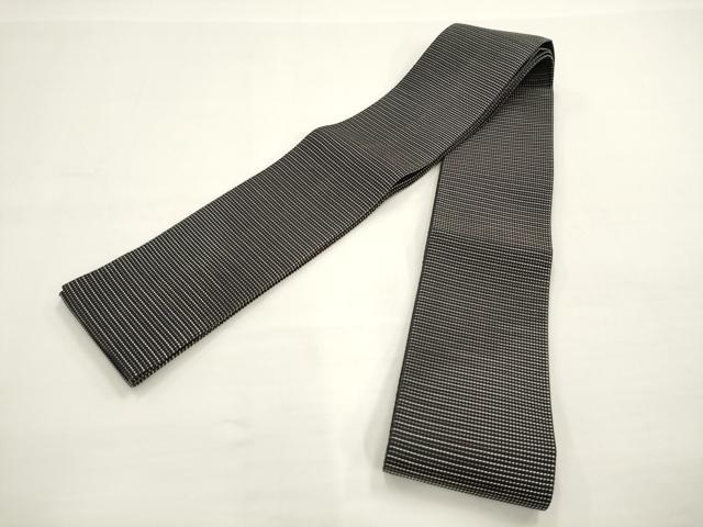 平和屋着物■男性 角帯 横段文 正絹 逸品 AAAP2205pf