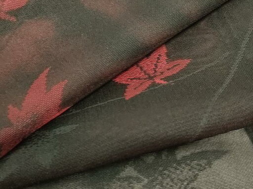 平和屋着物*夏物 小紋 紗 舞葉文 正絹 逸品 未使用 AAAX2286jd 平和屋着物*夏物 小紋 紗 舞葉文 正絹 逸品 未使用 AAAX2286jd