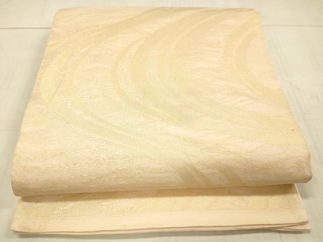平和屋着物＊夏物 全通柄袋帯 流水文 金糸 正絹 逸品 DAAW1913cm