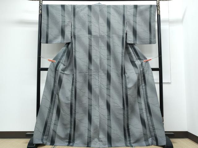 平和屋の平和屋着物▽小紋　単衣　芝草間道　洗える着物　CABG2535th｜アングル2