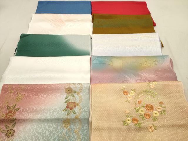 ■■■　商品詳細　■■■ 【正絹】 状態は特に目立ったシミ汚れなどもなく大変良い状態です。 大変上質な逸品になります。 お安く出品致しますので、是非この機会にいかがでしょうか？ ■■■　注意事項　■■■ ■モニター発色の具合により色合いが異なる場合がございます。 ■寸法は多少の誤差が生じる場合がございますのでご了承ください。 ■縫込みの長さが左右非対称の場合は短い部分を記載しております。 左右非対称であってもご返品・お値引き等の保証は出来かねますので、ご了承の上ご購入をお願い致します。 ■シミ等のチェックには注意を払っておりますが、見落としがある場合もございますし、個人の見解も様々ですので神経質な方のご購入はお控えください。 ■箪笥に入っておりました着物や帯なので畳みシワや匂いがあるものもございます。 ■お休みは基本的に土日祝となりますが、その他臨時でお休みする場合がございますのでご了承ください。 ■商品の発送は平日のみの発送となります。 ■夜間と土曜、日曜日はお問い合わせの回答が遅れる場合がございます。 ■当店では、お直し、紋入れ、お手入れ等は承っておりません。 ■生地の状態（ヤケ、経年劣化等）によってはサイズ直しが出来ない場合がございます。 その点もどうかご了承のうえ、ご購入をお願いいたします。 ■弊社で取り扱う商品は一点ものにつき、時期や在庫状況に応じて金額が変更となる場合がございます。 ■検針は行っておりません。予めご了承いただきますようお願いいたします。 ■【洗える着物】と記載のある商品におきましては、商品お届け後に洗濯を行ってしまってからのご返品にはご対応しかねます。 念の為、専門店でのお手入れをお願いいたします。 ■着物のサイズ目安は下記を参考ください↓ ＜女性着物＞　お端折り次第で＋5cm　−1cmが着用可能サイズ 　例）身丈170cmの場合、身長160cm〜175cm ＜男性着物＞　身丈＋約25cm〜27cm程が適応身長 　例）身丈155cmの場合、身長180〜182cm