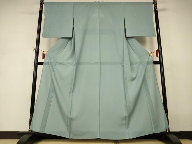 平和屋着物＊夏物 色無地 絽 深紫色 正絹 逸品 AABJ2409jd