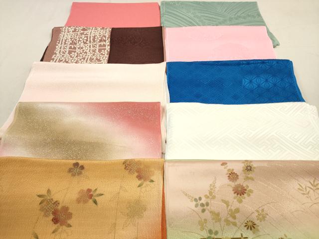 ■■■　商品詳細　■■■ 【正絹】 状態は特に目立ったシミ汚れなどもなく大変良い状態です。 大変上質な逸品になります。 お安く出品致しますので、是非この機会にいかがでしょうか？ ■■■　注意事項　■■■ ■モニター発色の具合により色合いが異なる場合がございます。 ■寸法は多少の誤差が生じる場合がございますのでご了承ください。 ■縫込みの長さが左右非対称の場合は短い部分を記載しております。 左右非対称であってもご返品・お値引き等の保証は出来かねますので、ご了承の上ご購入をお願い致します。 ■シミ等のチェックには注意を払っておりますが、見落としがある場合もございますし、個人の見解も様々ですので神経質な方のご購入はお控えください。 ■箪笥に入っておりました着物や帯なので畳みシワや匂いがあるものもございます。 ■お休みは基本的に土日祝となりますが、その他臨時でお休みする場合がございますのでご了承ください。 ■商品の発送は平日のみの発送となります。 ■夜間と土曜、日曜日はお問い合わせの回答が遅れる場合がございます。 ■当店では、お直し、紋入れ、お手入れ等は承っておりません。 ■生地の状態（ヤケ、経年劣化等）によってはサイズ直しが出来ない場合がございます。 その点もどうかご了承のうえ、ご購入をお願いいたします。 ■弊社で取り扱う商品は一点ものにつき、時期や在庫状況に応じて金額が変更となる場合がございます。 ■検針は行っておりません。予めご了承いただきますようお願いいたします。 ■【洗える着物】と記載のある商品におきましては、商品お届け後に洗濯を行ってしまってからのご返品にはご対応しかねます。 念の為、専門店でのお手入れをお願いいたします。 ■着物のサイズ目安は下記を参考ください↓ ＜女性着物＞　お端折り次第で＋5cm　−1cmが着用可能サイズ 　例）身丈170cmの場合、身長160cm〜175cm ＜男性着物＞　身丈＋約25cm〜27cm程が適応身長 　例）身丈155cmの場合、身長180〜182cm