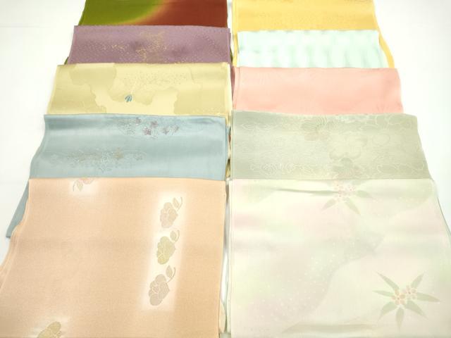 ■■■　商品詳細　■■■ 【正絹】 状態は特に目立ったシミ汚れなどもなく大変良い状態です。 大変上質な逸品になります。 お安く出品致しますので、是非この機会にいかがでしょうか？ ■■■　注意事項　■■■ ■モニター発色の具合により色合いが異なる場合がございます。 ■寸法は多少の誤差が生じる場合がございますのでご了承ください。 ■縫込みの長さが左右非対称の場合は短い部分を記載しております。 左右非対称であってもご返品・お値引き等の保証は出来かねますので、ご了承の上ご購入をお願い致します。 ■シミ等のチェックには注意を払っておりますが、見落としがある場合もございますし、個人の見解も様々ですので神経質な方のご購入はお控えください。 ■箪笥に入っておりました着物や帯なので畳みシワや匂いがあるものもございます。 ■お休みは基本的に土日祝となりますが、その他臨時でお休みする場合がございますのでご了承ください。 ■商品の発送は平日のみの発送となります。 ■夜間と土曜、日曜日はお問い合わせの回答が遅れる場合がございます。 ■当店では、お直し、紋入れ、お手入れ等は承っておりません。 ■生地の状態（ヤケ、経年劣化等）によってはサイズ直しが出来ない場合がございます。 その点もどうかご了承のうえ、ご購入をお願いいたします。 ■弊社で取り扱う商品は一点ものにつき、時期や在庫状況に応じて金額が変更となる場合がございます。 ■検針は行っておりません。予めご了承いただきますようお願いいたします。 ■【洗える着物】と記載のある商品におきましては、商品お届け後に洗濯を行ってしまってからのご返品にはご対応しかねます。 念の為、専門店でのお手入れをお願いいたします。 ■着物のサイズ目安は下記を参考ください↓ ＜女性着物＞　お端折り次第で＋5cm　−1cmが着用可能サイズ 　例）身丈170cmの場合、身長160cm〜175cm ＜男性着物＞　身丈＋約25cm〜27cm程が適応身長 　例）身丈155cmの場合、身長180〜182cm