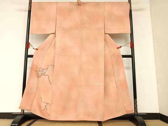 平和屋着物■訪問着 駒刺繍 草花間道 暈し染め 正絹 逸品 未使用 AAAQ9843zg