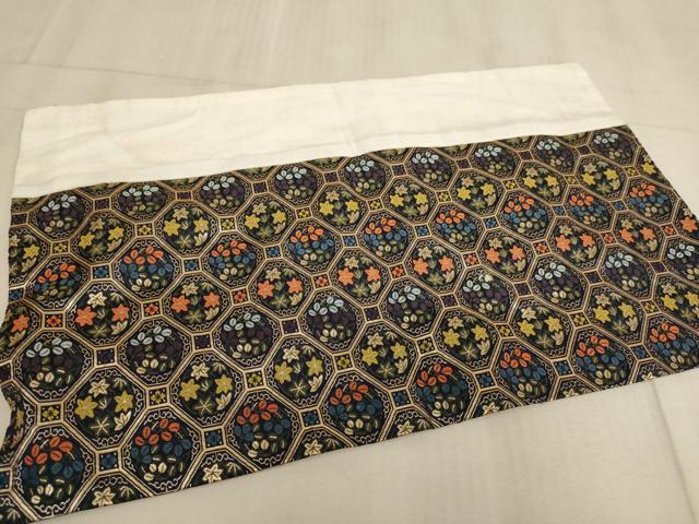 平和屋本店▼打敷 内敷 蜀江草木文 金襴 法衣 寺院 仏具 仏教 僧侶 神職 装束 AAAW7141ja