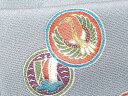 平和屋着物■上質な小紋 鳳凰舟吉祥丸文 金彩 正絹 逸品 CAAM6397fb