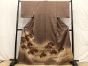 平和屋着物■豪華色留袖 駒刺繍 エ霞松文 暈し染め 金彩 正絹 逸品 BAAM8692sa