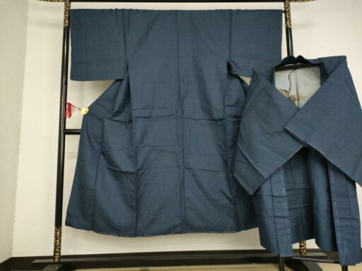 平和屋着物■男性 お召 アンサンブル 亀甲柄 正絹 逸品 未使用 AAAQ3679ja 平和屋着物■男性 お召 アンサンブル 亀甲柄 正絹 逸品 未使用 AAAQ3679ja