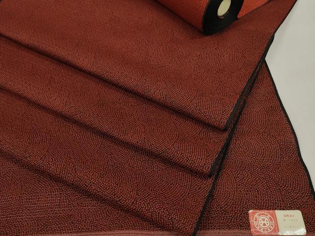 平和屋着物＊夏物　西陣　江戸小紋　反物　着尺　絽　鮫小紋柄　逸品　未使用　DABD7234zzz