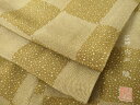 平和屋着物●宍戸陵 江戸小紋 市松文 正絹 逸品 AAAP8298ck