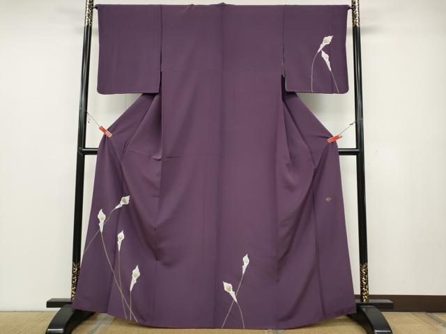 Kimono - 平和屋着物●訪問着　作家物　カラー　金彩　正絹　逸品　CABC2045ut