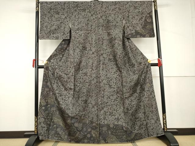 シ*ー様 ■E6231■美品■正絹■小糸染芸　黒地　小糸文様　単衣　着物■丈16 楽天市場】小糸染芸の通販