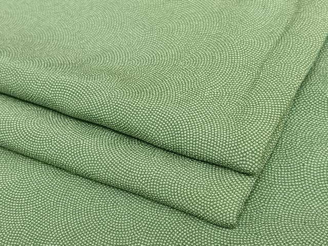 Edo Pattern - 平和屋着物●江戸小紋　鮫小紋柄　正絹　逸品　AABA0234zg