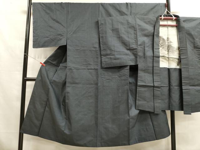 平和屋着物■男性 本場大島紬 アンサンブル 100亀甲 総詰め 正絹 逸品 DAAO4823tw