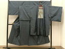平和屋着物■男性 本場大島紬 アンサンブル 100亀甲 正絹 逸品 BAAO5112jr