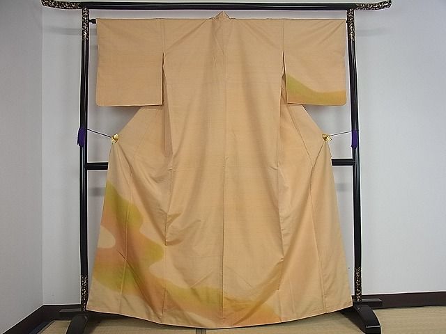 ■■■　サイズ　■■■ 身丈 161cm（肩から） 裄丈 67cm 袖丈 46.5cm　縫込み 5cm 袖幅 33.5cm 前幅 23.5cm 後幅 29.5cm 着物縫いこみ 内揚げ 2cm 裄 お袖側 約2cm　身頃側 約1cm ■■■...