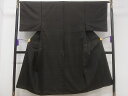 平和屋着物■男性 紬 赤墨色 逸品 CAAG3838ev