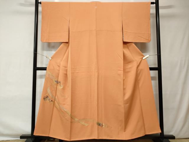 平和屋着物■豪華色留袖 寿光織 人物文 金銀糸 正絹 逸品 CAAU0692ev