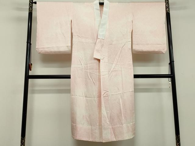 平和屋着物■長襦袢　無双仕立て　舞花文　暈し染め　正絹　逸品　DAAW8595qa(4)