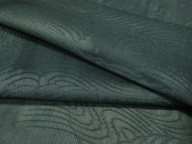 平和屋着物＊夏物　小紋　紗　流水文　正絹　逸品　CAAS8247vp(4)