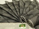 平和屋着物▼紬 反物 着尺 幾何学文様 正絹 逸品 未使用 AAAX3778ay