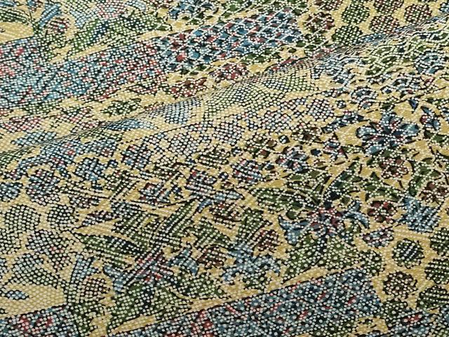 平和屋着物■上質な小紋 吉祥枝花文 正絹 逸品 CAAY2014in