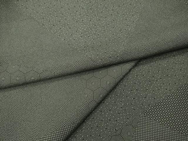 平和屋着物▽江戸小紋 単衣 切嵌吉祥文 正絹 逸品 CAAV3198ut