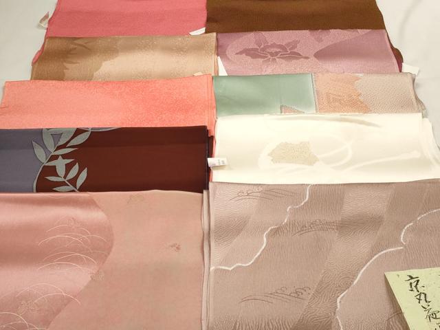 平和屋着物★和装小物　帯揚げ10枚セット　正絹　逸品　未使用　DABA7708zzz