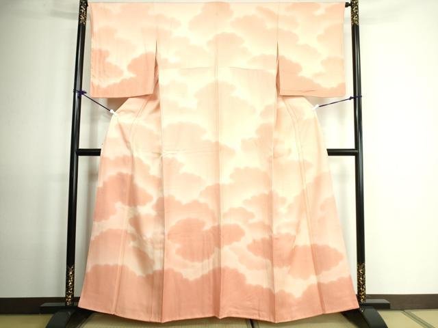 平和屋着物■訪問着 雲文 暈し染め 正絹 逸品 DAAP6739jm