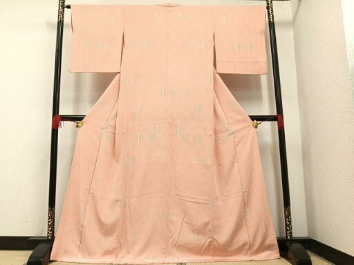 平和屋着物■上質な小紋 若松文 正絹 逸品 AAAS3530ph 平和屋着物■上質な小紋 若松文 正絹 逸品 AAAS3530ph