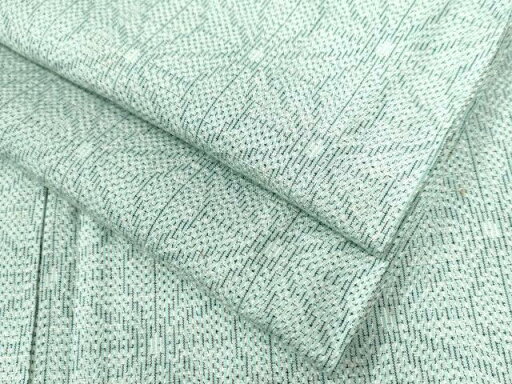 平和屋着物●上質な紬 麻の葉文様 正絹 逸品 未使用 CAAU2177yc 平和屋着物●上質な紬 麻の葉文様 正絹 逸品 未使用 CAAU2177yc