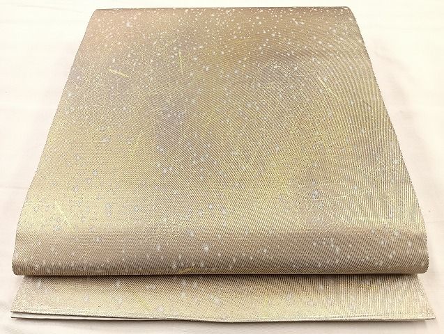 平和屋着物◎西陣 六通柄袋帯 吉祥文 金銀糸 引箔 逸品 BAAK4724if