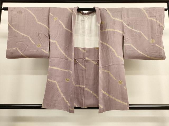 平和屋着物■羽織　絞り　吉祥文　正絹　逸品　CAAK3711dy