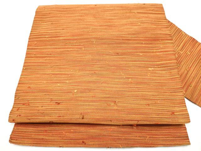 平和屋着物●爪掻き本綴れ　八寸名古屋帯　霞文　正絹　逸品　CAAX1586hy