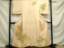 平和屋着物■訪問着 草花文 正絹 逸品 DAAO7509sf