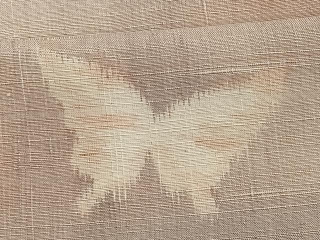 平和屋着物■上質な紬 舞蝶文 正絹 逸品 CAAO7716kb