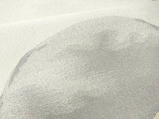 平和屋着物●爪掻き本綴れ　太鼓柄袋帯　満月　枝松文　金銀糸　正絹　逸品　未使用　CAAU1091yk